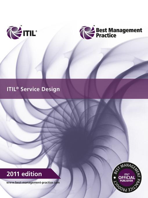 Title details for ITIL Service Design by Cabinet Office - Available